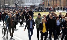 Хърватски журналисти излязоха на протест срещу натиска върху медите