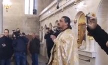 Миряни нахлуха в църквата в Петрич и се сдърпаха с поповете