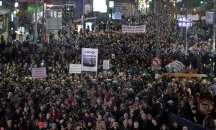 Протестите срещу Вучич продължават