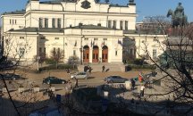 Рехав протест пред Парламента срещу властта