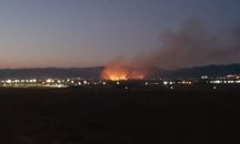 Голям пожар гори край Световрачене, димът достигна до София