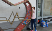 Поставиха метално сърце за събиране на капачки с благотворителна цел в Благоевград
