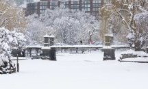 Силна снежна буря връхлетя САЩ в средата на април