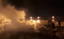 Пожар горя на Храмовия хълм в Йерусалим