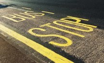 200 евро глоба за спиране на бус лента в Гърция