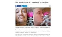 Американец има връзка с робот и планува да се ожени за него