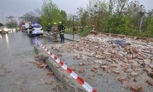 Военната прокуратура пое разследването за срутилата се стена в Хасково