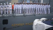 Моряци честват 70-годишнината от основаването китайската военноморска народна освободителна армия. Китайската флота ще проведе военноморския парад по случай 70-годишнината на 23 април 2019 г.
