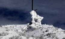 20 сантиметра сняг на Голанските възвишения