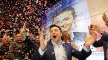 Володимир Зеленски e новият президент на Украйна, започва мирни преговори