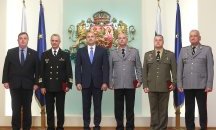 Радев към висши офицери: Служете на България отговорно и всеотдайно