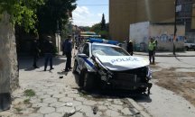 Двама полицаи пострадаха след катастрофа в Сандански