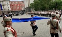 Издигнаха европейското знаме за Деня на Европа