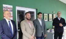 Цветан Цветанов и Андрей Новаков посетиха най-старата русенска печатница