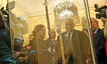 Борисов: Ще говорим да се направи официална отливка на меча на хан Кубрат за България