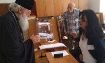 Патриарх Неофит гласува за Европейски парламент