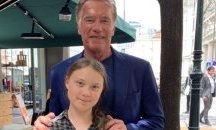 Арнолд Шварценегер се срещна с Грета Тунберг, интернет реагира подобаващо