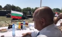 Премиерът Бойко Борисов е част от заключителния етап на учението „Шабла 2019“