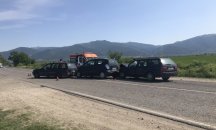 Трима ранени при верижна катастрофа край Казанлък