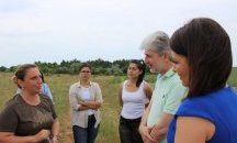 Нено Димов провери изпълнението на проект за възстановяване на Понто-сарматските степи