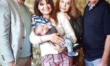 Петя Дикова и семейството й отпразнуваха втория месец на малкия Александър