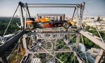 Болид от Формула 1 се превърна в кабина на виенско колело