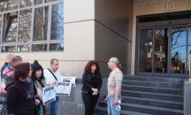 Граждани протестираха във Варна заради инцидента с дете в Морската градина