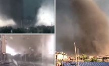 Жертви и разрушения след мощно торнадо в Китай