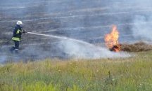 Екстремален индекс за пожароопасност в няколко области на страната