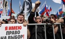 20 000 излязоха в центъра на Москва с искане за честни избори