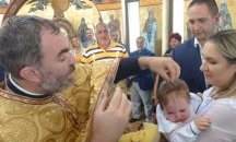 Премиерът Бойко Борисов кръсти внуците си