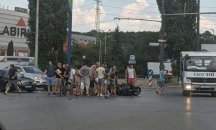 Моторист пострада тежко при катастрофа в столичния ж.к. ,,Люлин"