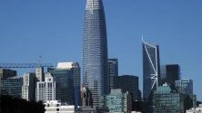 Salesforce Tower - най-високият небостъргач в Сан Франциско, САЩ. Сградата е 326 метра и има 61 етажа.