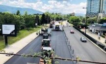 Възстановено е движението в южното платно на бул. „България“