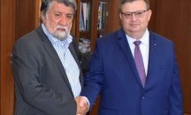 Вежди Рашидов обсъди със Сотир Цацаров борбата с трафика на артефакти