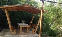 Кът за отдих за туристите е изграден на Хамам баир край Сливен