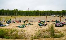 Мечки нападат гробища в Русия