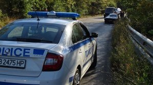 Лек автомобил се обърна по таван край Кочериново