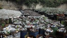 Завод за сортиране на отпадъци в Мампоте, Венецуела. 