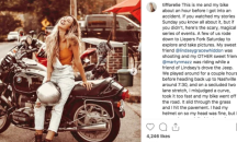 Обвиняват блогърка, че е инсценирала катастрофа с мотор в Instagram заради реклама