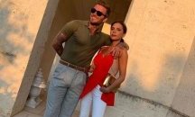 Дейвид и Виктория Бекъм по-влюбени от всякога на яхтата на Елтън Джон