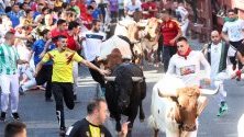 Надбягване с бикове в Сан Себастиан де лос Рейес, Испания