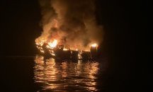 Десетки жертви след пожар на корабче за гмуркане в Калифорния