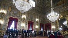 Министрите от новото италианско правителство полагат клетва при президента Серджо Матарела.