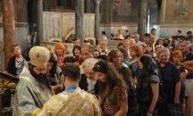 Архиерейска св. литургия в Патрирашеската катедрала за Рождество на Пресвета Богородица