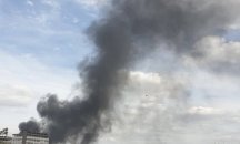 Тонове автомобилни гуми са горели в Шумен