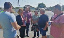 Мая Манолова подкрепи протеста на живеещите на бул. “Ломско шосе”