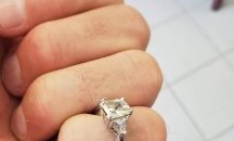 Американка глътна насън годежния си пръстен