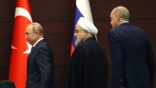 Лидерите на Русия, Иран и Турция обсъдиха Сирия на среща в Анкара