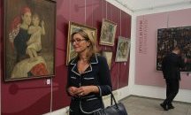 Екатерина Захариева откри изложба с шедьоври от колекцията на МВнР